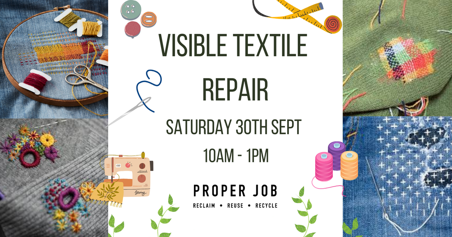 Visible Textile Repair Workshop