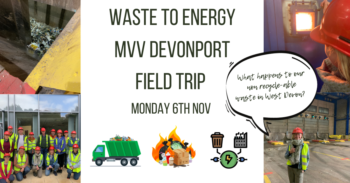 What happens to our non recyclable waste in West Devon?