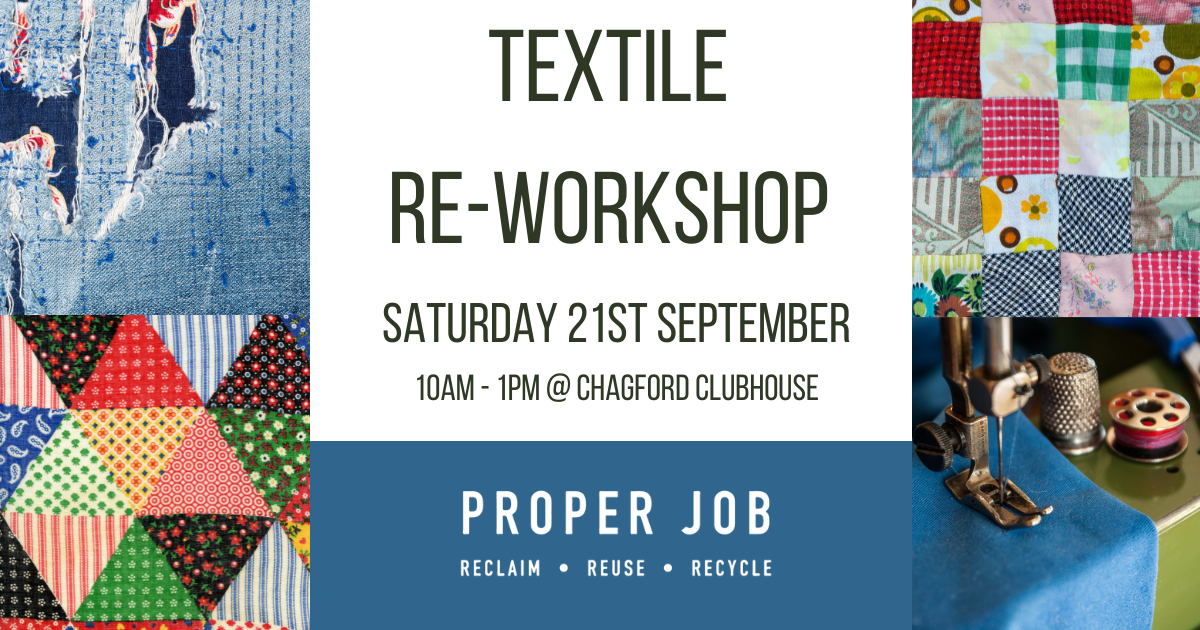 Textile Re-Workshop!