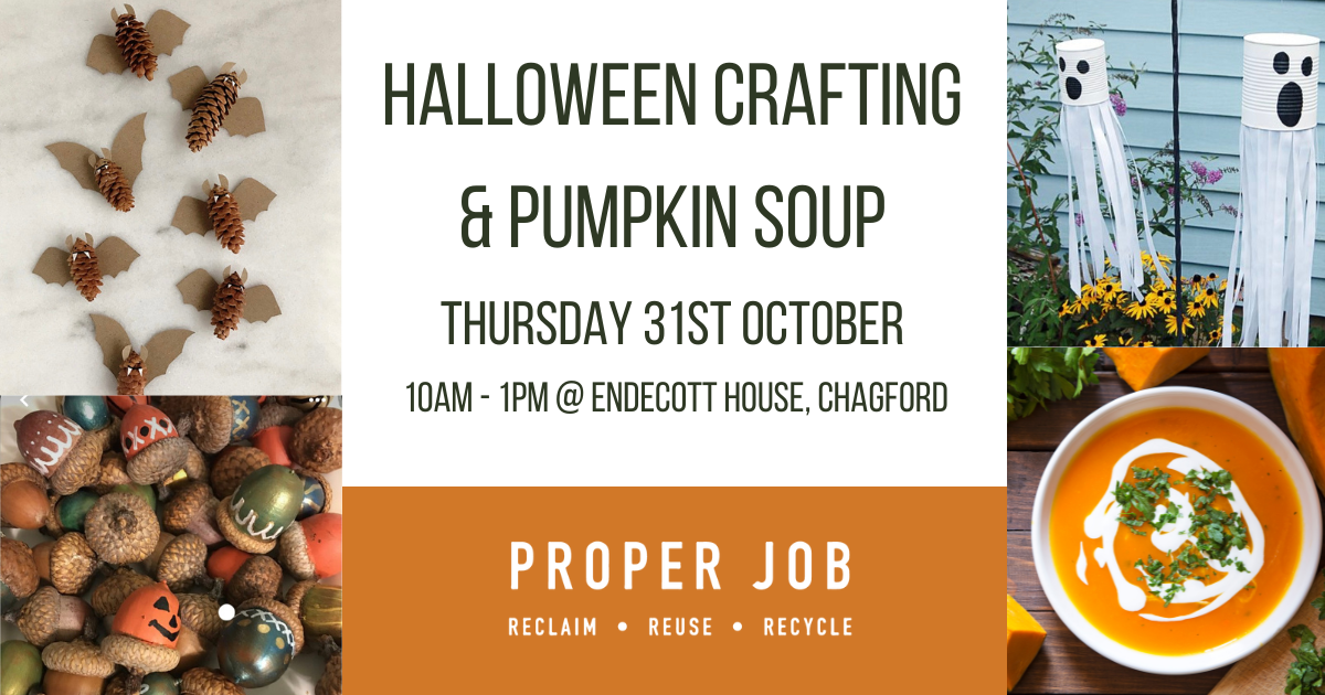 Halloween Crafting & Pumpkin Soup