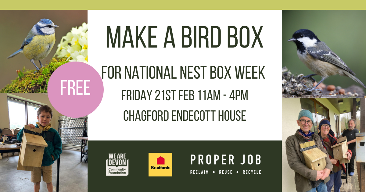 Make a Bird Box for National Nest Box Week